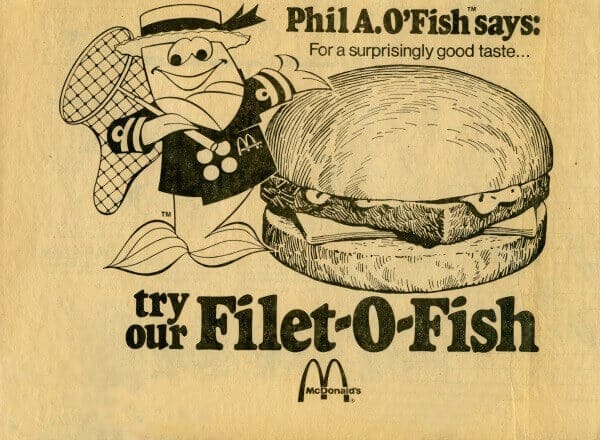 filet -o- fish Werbung