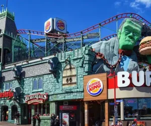Burgerking Achterbahn Rolercoaster