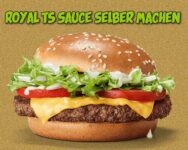 Hamburger Royal TS Burger Sauce