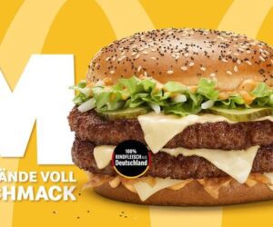 Der M Burger von McDonalds