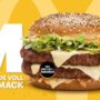Der M Burger von McDonalds