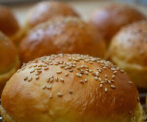 Hamburger Brötchen / buns selber machen