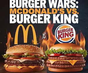 Burger Wars: McDonalds vs Burger King