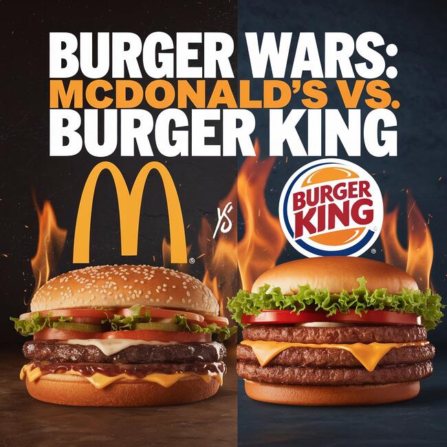 Burger Wars: McDonalds vs Burger King